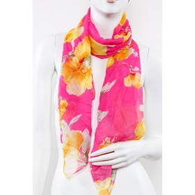 Soft Silk Printed Scarf C24